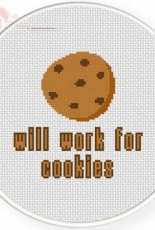 Daily Cross Stitch  - Will work for cookies