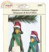Two Dancing Crows-Bittykins Christmas Penguin