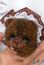 Svetlana2211 - Svetlana Komarova - Светланa Комаровa - Bear and Bunny Brooch - Russian