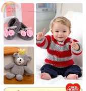 Red Heart EB110 Red Hearts Best: 12 Free Baby Crochet Patterns