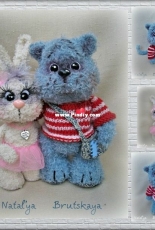 NIB - Natalia Brutskaya - Cat Mitya and Rabbit Stesha -Russian - Free