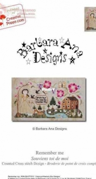 Barbara Ana Designs BAN206-072012 Remember Me