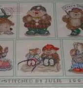 DMC K697 Country Companions sampler