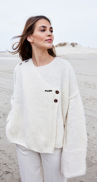 Design 16 Jacket by Lana Grossa - Lookbook 17 - English