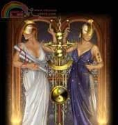 HAED HAE-CRM185 Tarot Justice by Ciro Marchetti