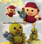 Cabbage Patch Treasures-Flutterby,the Butterfly and Catapult, the Catarpillar