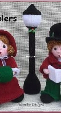 Rainebo Designs-Knit Carolers-Lorraine Pistorio