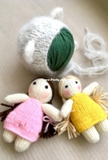 Photoprops - dolls and newborn hat
