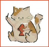 Mintrell - The Cat Sews A Fish by Tatyana/Tatiana Fedotova