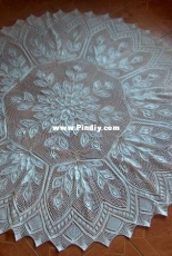 Knitting Lace Tablecloth