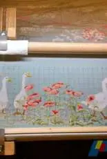 Thea Gouverneur - Poppies & Geese