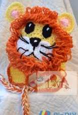 Hatched With Love- Jen Hatch - Leslie the Lovable Lion