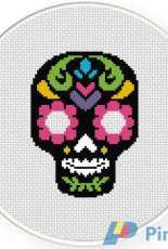Daily Cross Stitch - Sugar Skull