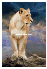 Better Cross Stitch - Big Cat - Free