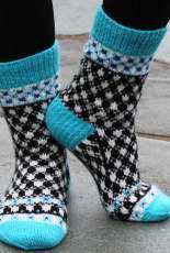 Puzzle Socks by Aud Bergo