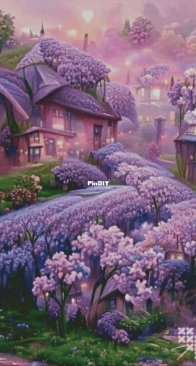 Lilac Dreams by by Катрусины Рукоделки/ Katrusiny Rukodelki / Katrusya
