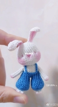 Seven Handmade - Gentleman Bunny - Chinese