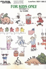 Leisure Arts Leaflet 501 - For Kids Only Mini Series #11