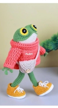 My Crochet Wonders - Marina Chuchkalova-Марина Чучкалова-Frog Flip— лягушонок Флипп- Russian