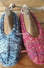 Grandmas Knitted Slippers