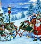HAED HAERS 8014 Santa’s List by Ruth Sanderson