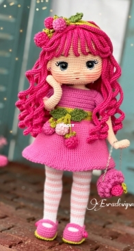 Esradesigns61 - Esra Satır - Raspberry Doll - Turkish