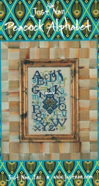 Just Nan - JN258 - Peacock Alphabet