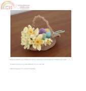 AmigurumiBB - Vanja Grundmann - Easter basket with daffodils - Free