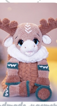 Varezhka handmade - Julia Bazhina - Юлия Бажина - Moose Uko - Лосенок Юко - Russian