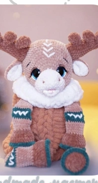 Varezhka handmade - Julia Bazhina - Юлия Бажина - Moose Uko - Лосенок Юко - Russian