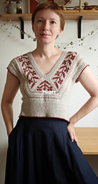 Bifurca Vest by Teti Lutsak - Norwegian