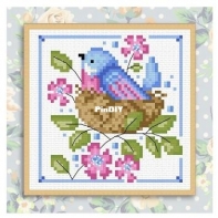 Bird In A Nest by Durene Jones - Free