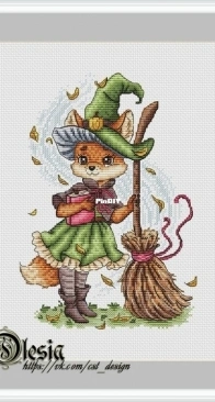 Red Haired Witch Fox by Olesia Gavrilova XSD