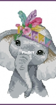 Marshmallow Witch - Baby Elephant by Asya Pristavova XSD