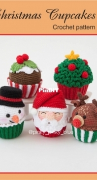 Pinky Pinky Blue - Nadejda Khegay - Christmas Cupcakes