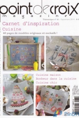 Point de Croix Magazine Thématique No. 61 Septembre September 09 2014 Cuisine