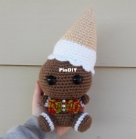 Osage County Crochet - Sadie Sheppard - Gingerbread Man