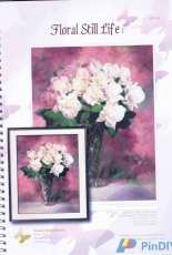 I love cross stitch OT-115 floral still life I