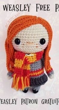 Galencaixe Encaixe y Amigurumis - Vita - Ginny Weasley - Spanish - Free