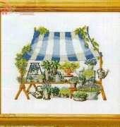 Permin of Copenhagen 70-8404 Blue Canopy