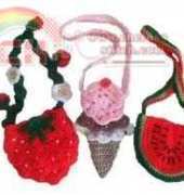 Crochet Village - Donna Harelik - Keeping Cool little Purses