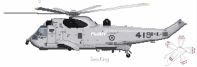 CH124 Sea King Helicopter  PCS10
