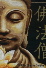 Country Threads FJ4015 Buddha
