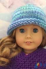 GrandmaKnits-18"inch Doll Hats by Janice Helge-Free