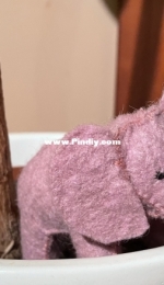 Felt elephant