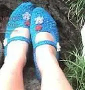 Frolicking Slippers by Janice Stanborough 2006