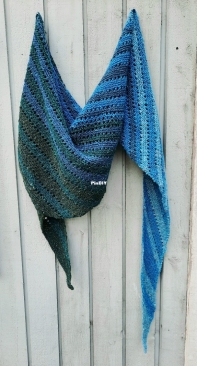 Whisper in the Sea Tweed Shawl by Stephan Nylinder-Free