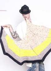 Garter Goodness Shawl by Stephen West