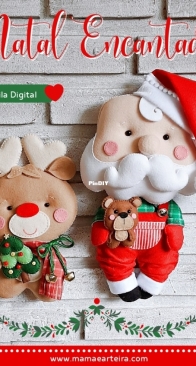 Atelie Mamae Arteira - Pamella Miraglia - Enchanted Christmas - Natal Encantado - Portuguese