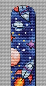 To meet the cosmos Bookmark by Shalanda Darya